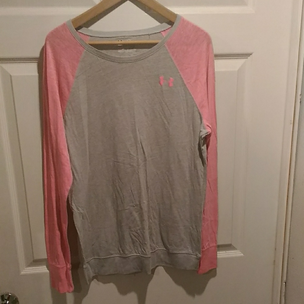 Under Armour XL breast cancer awareness tee